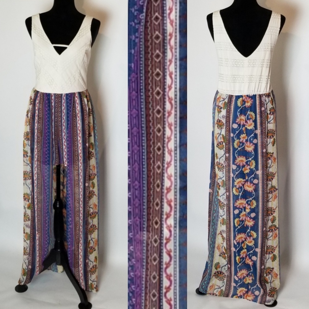 Maxi Overlay Romper - Picture 3 of 6